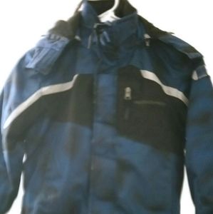 BOYS Blue Heavy Winter Coat WEATHERPROOF Size 5/6